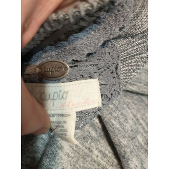 Cupio, long sleeve, soft, knit top xs - Picture 4 of 4